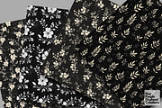 Black Distressed Cottagecore Shabby, a Pattern Graphic by Fine Purple Elephant (Thumbnail 4 of 5)