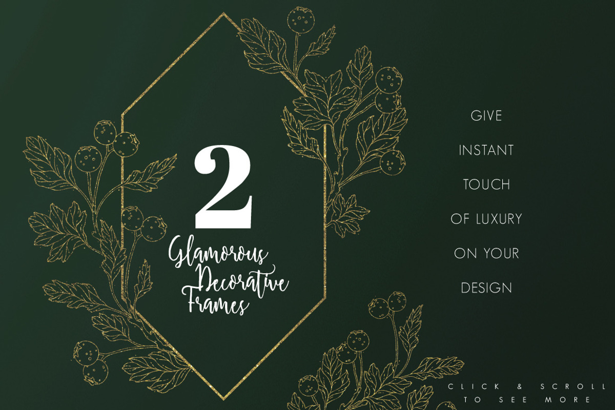 Golden Autumn Berries Background Set, a Background Graphic by Euonia Meraki (Photo 8 of 15)