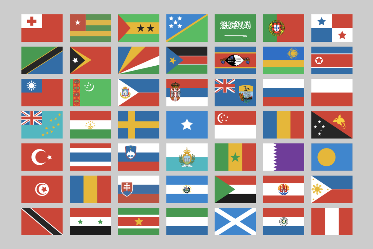 World flags, an Icon by Xinh Studio (Photo 4 of 5)