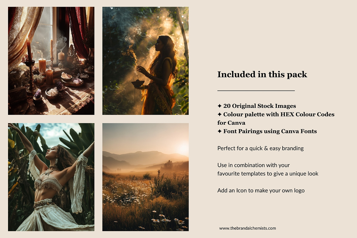 The Modern Alchemist Brand Kit Vol 1 preview 6