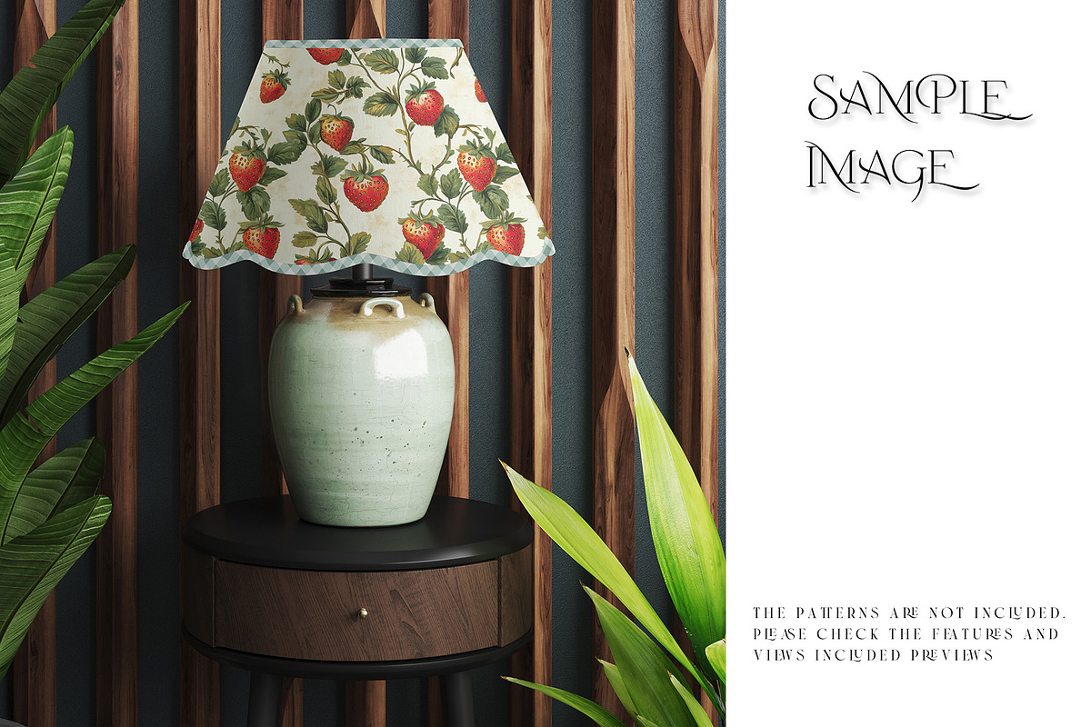 Scalloped Lampshade Mockups, a Product Mockup by mock-ups (Photo 14 of 17)