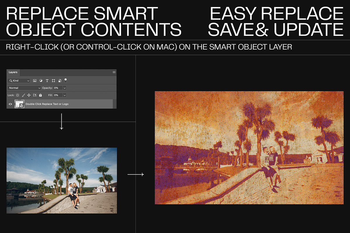 12 Photo Effect Templates, a Layer Style Add-On by iDoodle Studio (Photo 6 of 6)