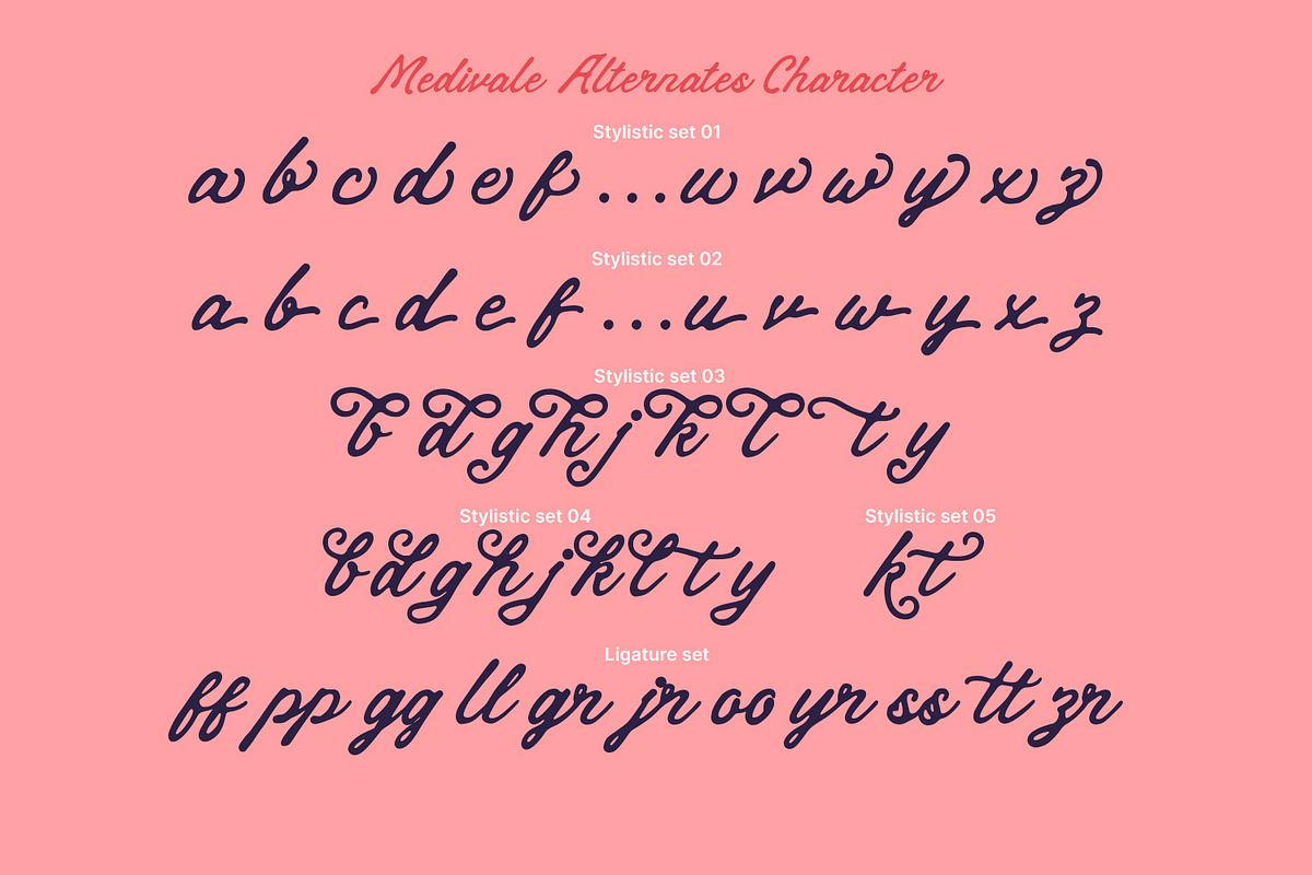 Medivale, a Handwritten Font by Nathatype (Photo 10 of 11)