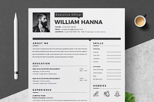 2 Page Resume Template/Cover Letter