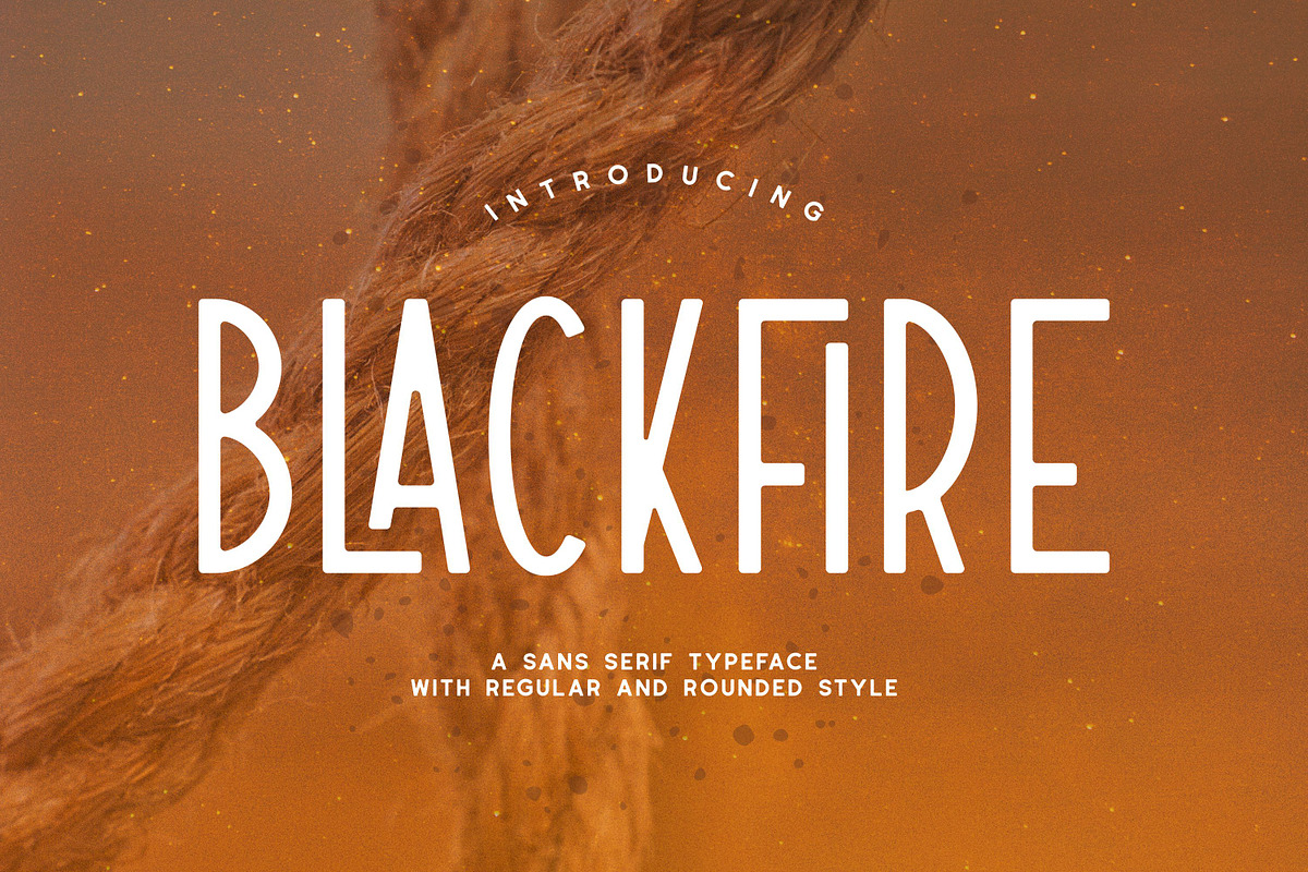Blackfire - Sans Serif Font
