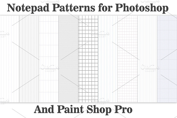 Tilelable Notepad Patterns preview 6