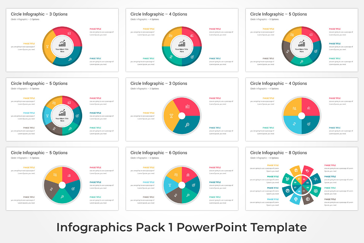 Infographics Pack1 Template, a Presentation Template by GraphicStan (Photo 3 of 20)