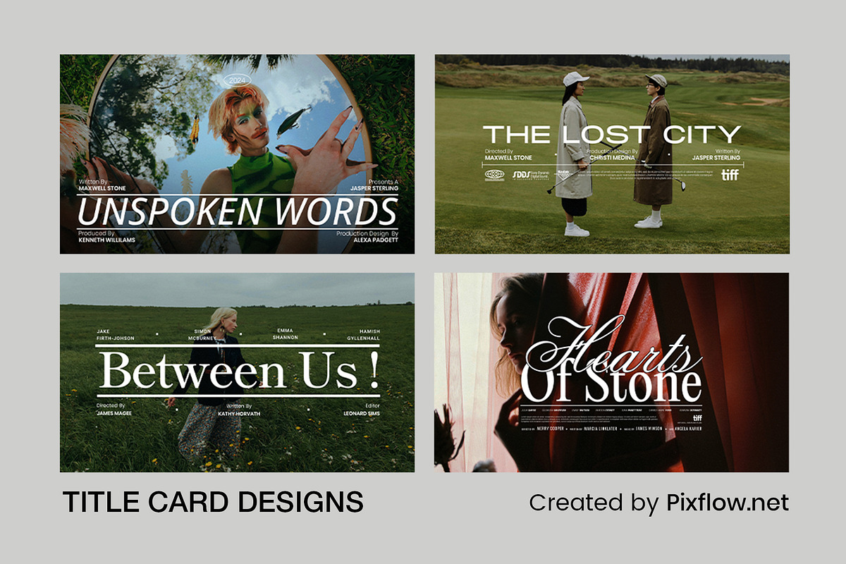 Title Card Designs V.3
