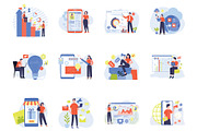Marketing and SEO Illustrations Pack, an Illustration by Vector Portal (Thumbnail 2 of 3)