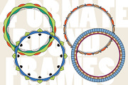 4 Ornate Round Frames, a Decorative Illustration by Penina (Thumbnail 2 of 4)