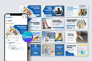Cleaning Business Facebook Design, a Social Media Template by Snapybiz (Thumbnail 9 of 10)