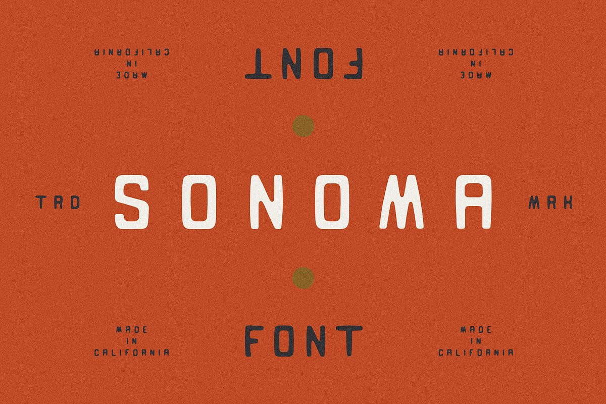 Sonoma Typeface, a Font by James Coffman Design (Photo 1 of 3)