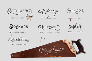 The Doewoers Font Bundle