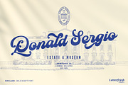 Ringland Script Font, a Script Font by Letter Fresh (Thumbnail 5 of 10)