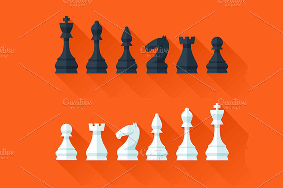 Chess Figures Set, an Object Graphic by painterr (Photo 2 of 4)