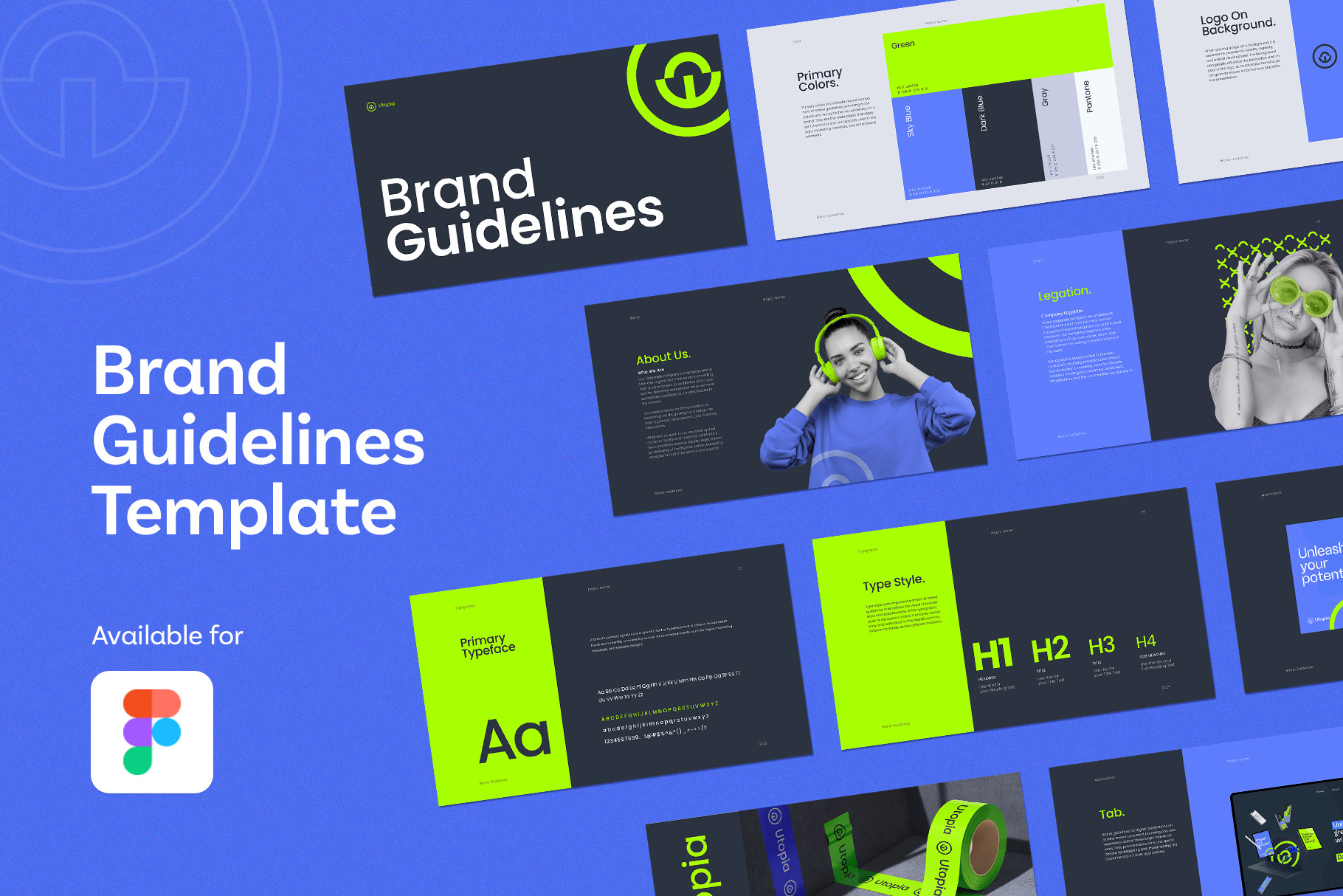 Brand Guidelines Figma template