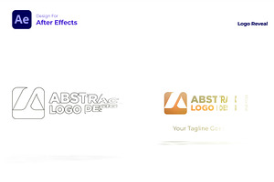 Minimalist Flip Logo Reveal | AE, a Templates & Theme by Gatamotion