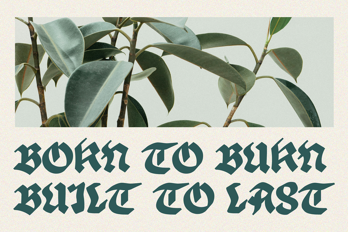 Tomant Blackletter Font, a Blackletter Font by Erifqizefont (Photo 7 of 10)