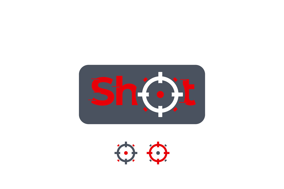 Shot Aim Target Logo designs concept, a Branding & Logo Template by Lucky Creative (Photo 2 of 4)