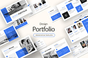Design Portfolio Presentation, a Presentation Template by Pixelpick (Thumbnail 1 of 4)