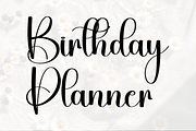 Planner Samantha, a Handwritten Font by FreshTypeINK (Thumbnail 7 of 8)