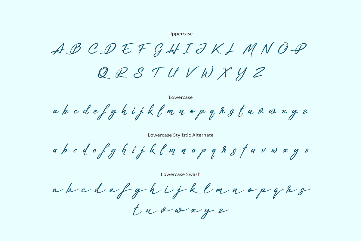 Pastel Handwritten Font, a Script Font by sunnytudu (Photo 8 of 9)