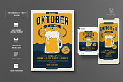 Oktoberfest Party Flyer Set, a Flyer Template by monogrph (Thumbnail 1 of 4)