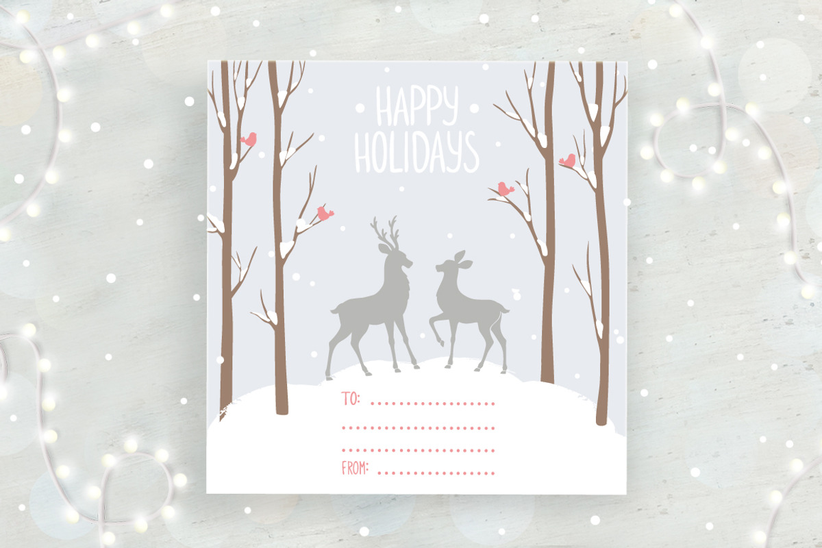 winter cards, an Animal Illustration by JulianArt (Photo 5 of 5)
