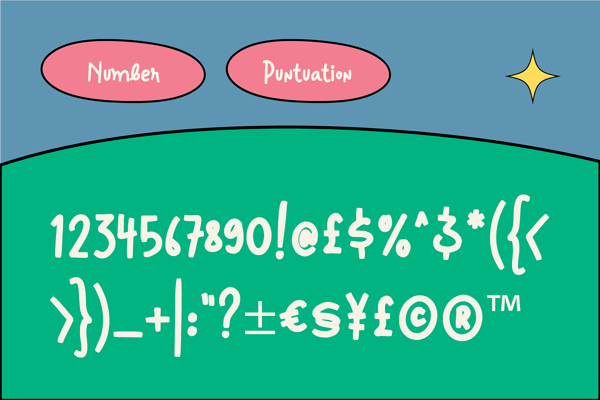 Pinepola – A Playful Layered Font, a Handwritten Font by Tiptop Graphic (Photo 4 of 10)