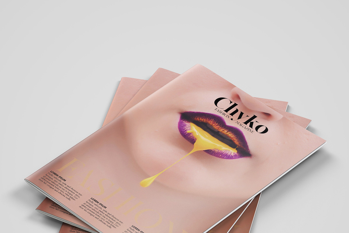 CHYKO Fashion Lookbook/Magazine, a Magazine Template by ErsanK (Photo 2 of 18)