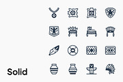 Native American Decoration Icon Set, a Duotone Icon by Eklip Studio (Thumbnail 4 of 4)
