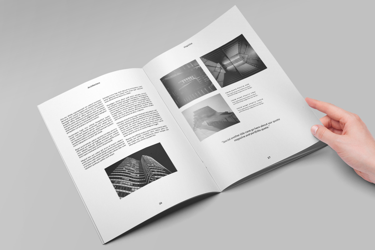 Architecture Magazine, a Magazine Template by Firtana (Photo 4 of 13)