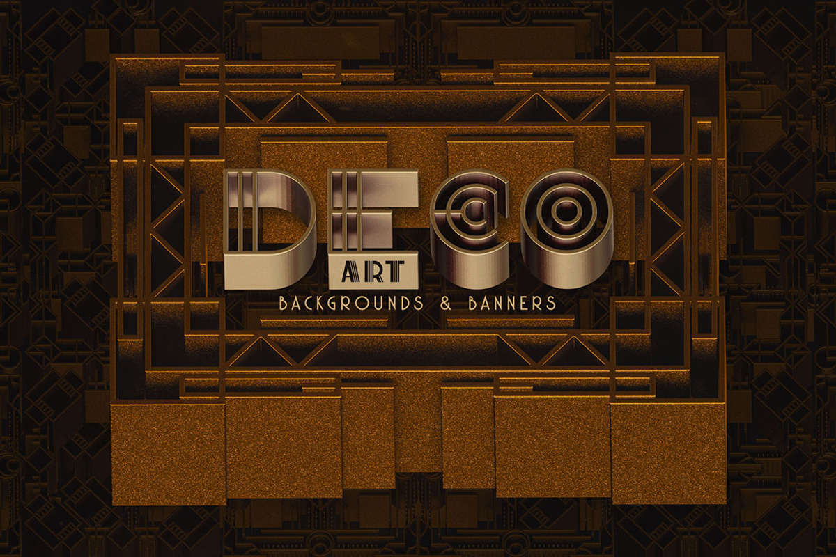 SALE Art Deco Toolkit, a Background Graphic by Cruzine (Photo 17 of 111)