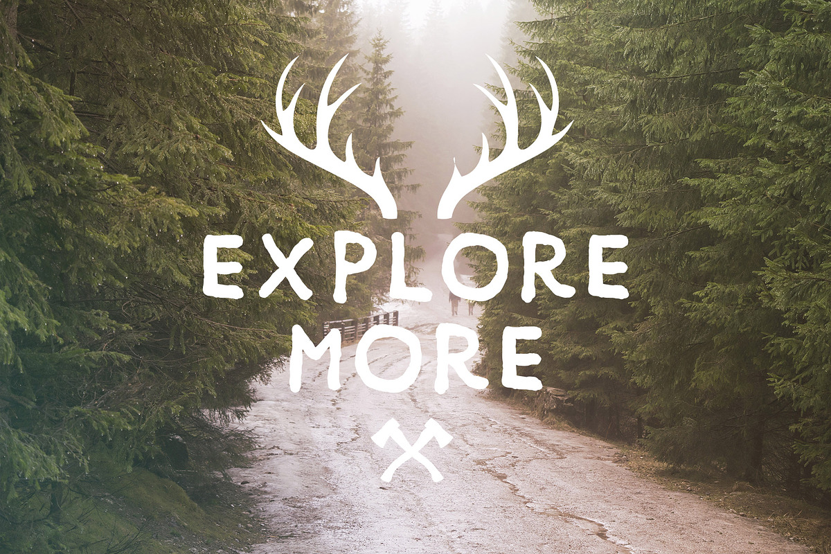 Wanderlust Hipster Overlays, an Action Add-On by Uplift Actions (Photo 4 of 12)