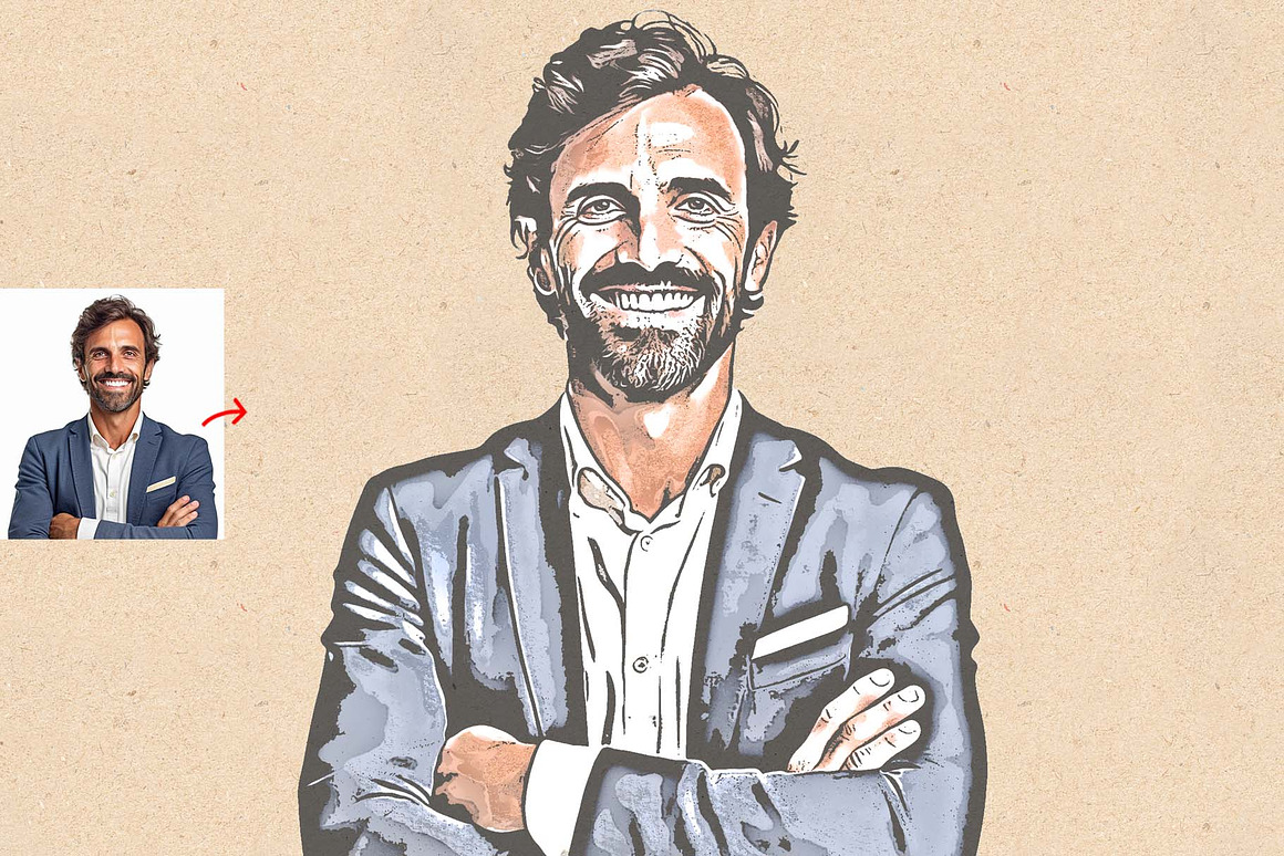 Pop Art Photoshop Effect, an Action Add-On by MRI STUDIO (Photo 3 of 10)