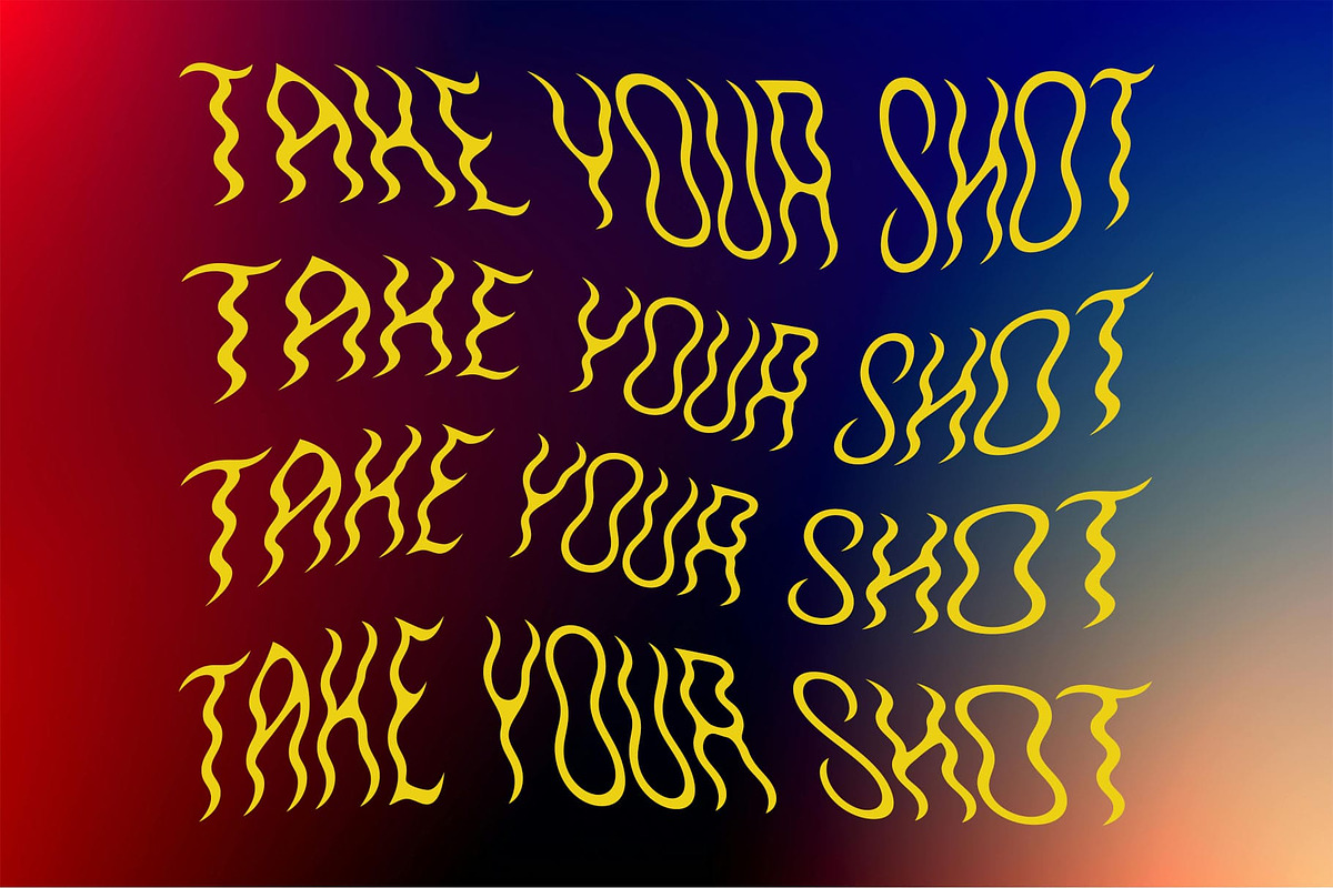 CS Caustic Drawn, a Sans Serif Font by Craft Supply Co. (Photo 6 of 8)