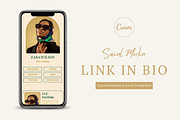 UGC Link In Bio Website Canva, a Landing Page Template by The Chaos Project (Thumbnail 1 of 8)
