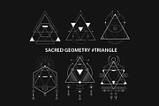 sacred geometry #triangle, an Illustration by azhartz (Thumbnail 2 of 2)
