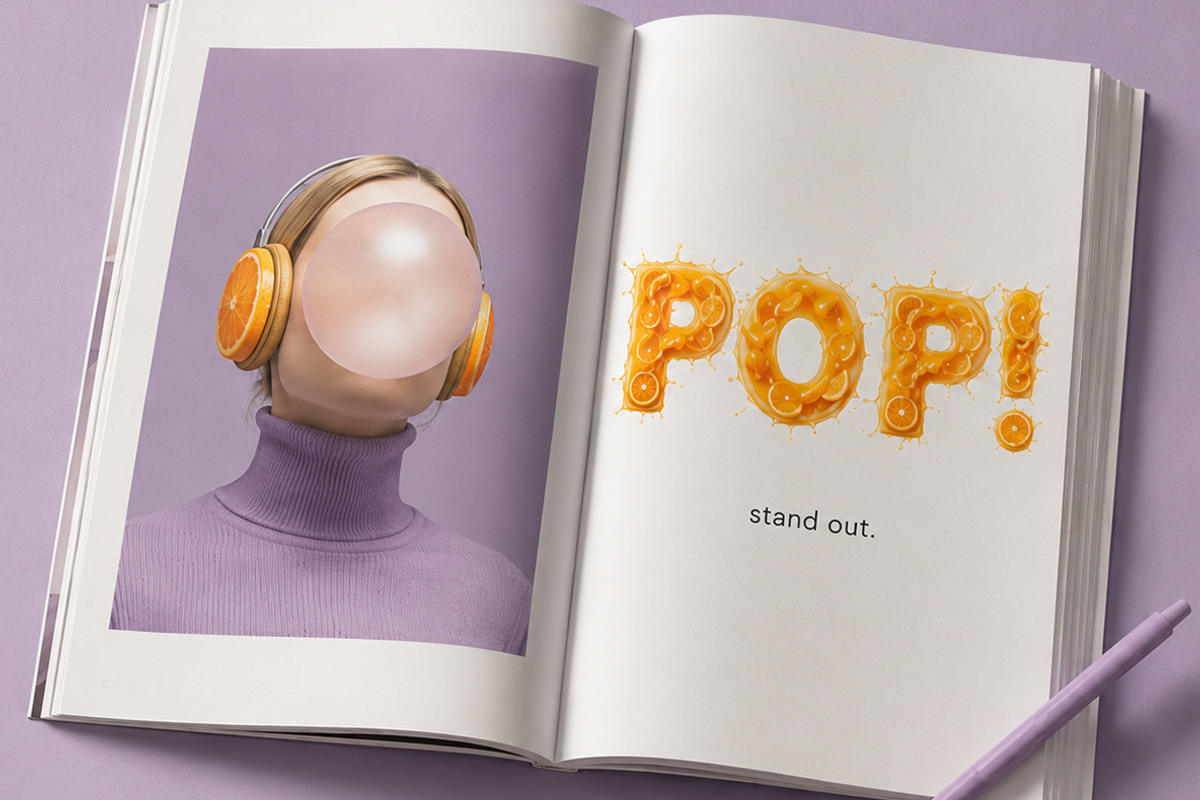 Orange Burst Font, a Sans Serif Font by Handmadefont (Photo 8 of 13)