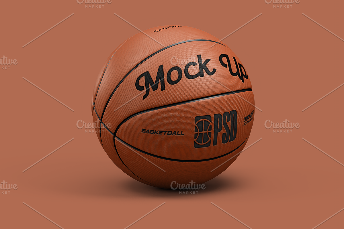 Basketball Mockup, a Merchandise Mockup by Transly Graphics (Photo 1 of 2)
