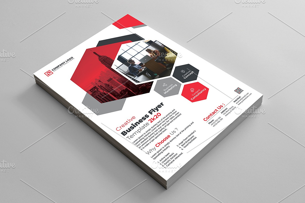 Corporate Flyer Template, a Flyer Template by zahidhossainalif (Photo 4 of 5)