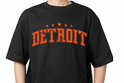 DETROIT PNG SVG Digital Files, Retro, a Graphic by Vector Portal (Thumbnail 1 of 5)