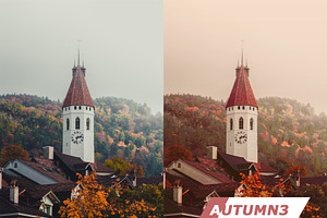 Autumn Vibes Photoshop Actions