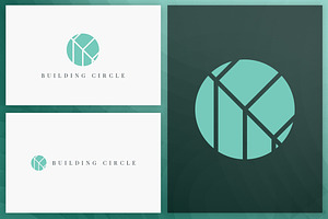 20 Circle Geometric Logos - Filled