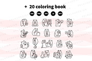 Capybara Art Illustration Pack, an Animal Illustration by Palau (Thumbnail 9 of 10)