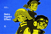 20-in-1 Comic & Pop Art Bundle, a Layer Style Add-On by pixelbuddha.net (Thumbnail 13 of 23)