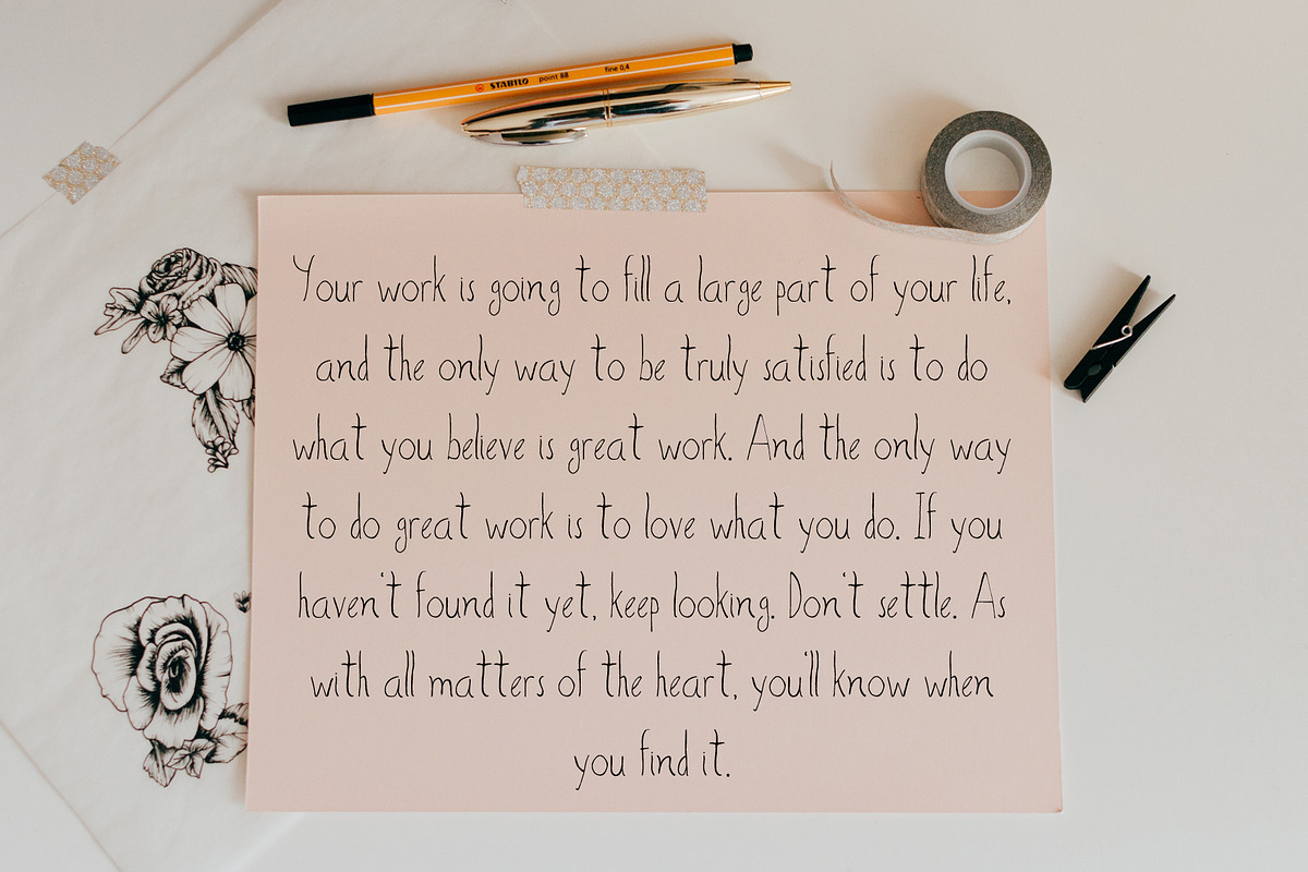 Sharoon Handwritten Sans Serif Font preview 6