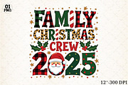 Family Christmas Crew 2025 Png, an Illustration by Libby Wishes (Thumbnail 1 of 5)