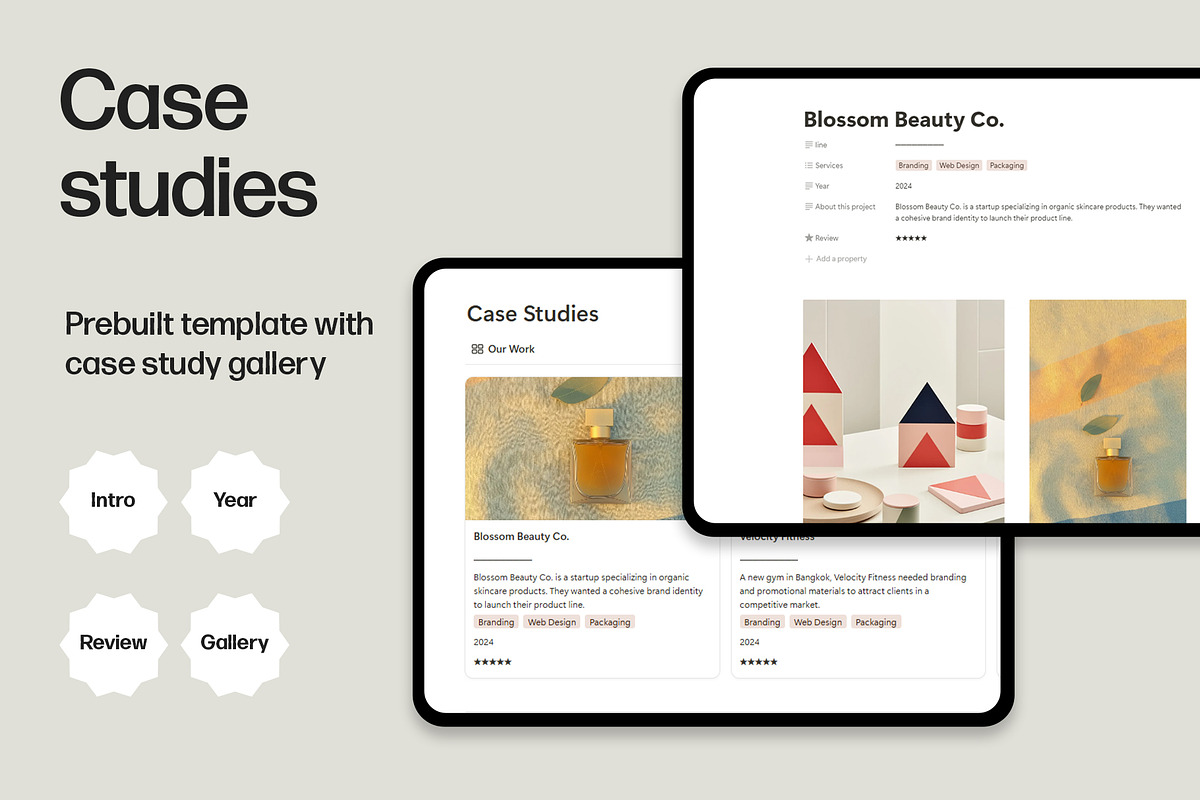 Services and Pricing Notion Template, a Marketing Template by TingDesign Studio (Photo 4 of 5)