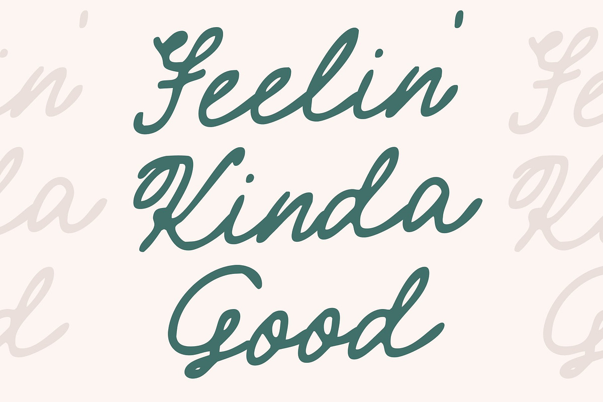 CS Megara Drawn, a Script Font by Craft Supply Co. (Photo 6 of 8)